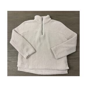 Altar’d State Cozy Quarter Zip Pullover Women’s Small | Cream